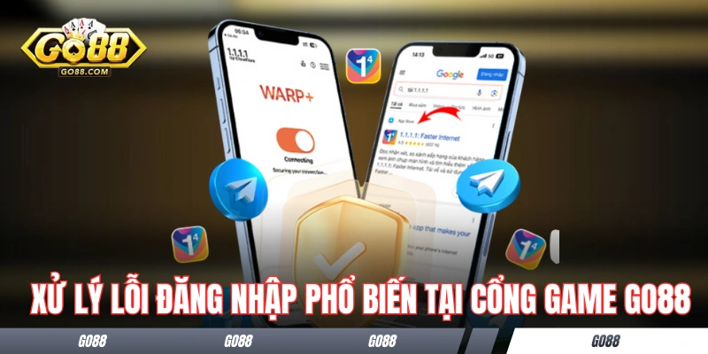 Xử lý các lỗi đăng nhập phổ biến tại cổng game GO88 